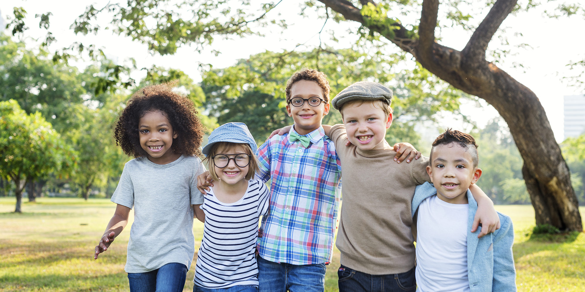 Casual Children Cheerful Cute Friends Kids Joy Concept